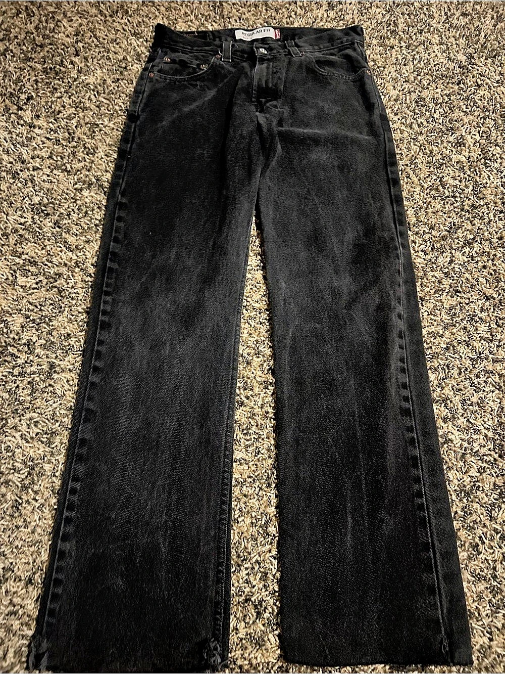 Levi's 505 Black Jeans Waist 30 Length 32